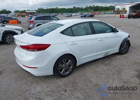 2018 Hyundai Elantra Value Edition from USA, damaged, VIN 5NPD84LFXJH390773